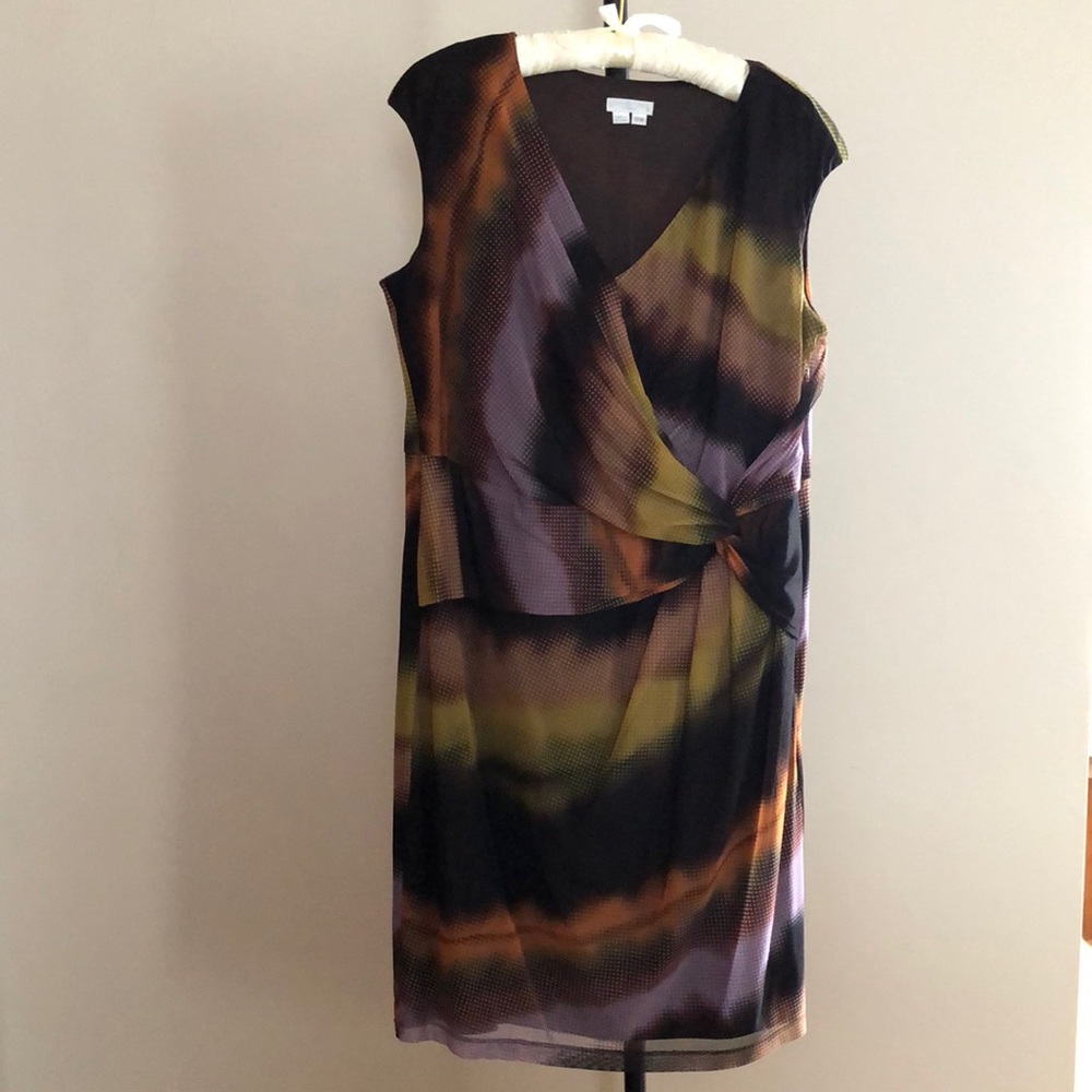 Draped Front Dress